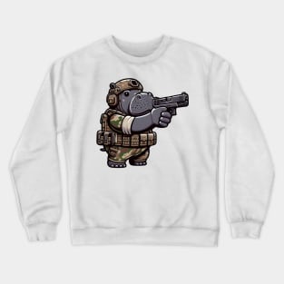 Tactical Hippo Crewneck Sweatshirt